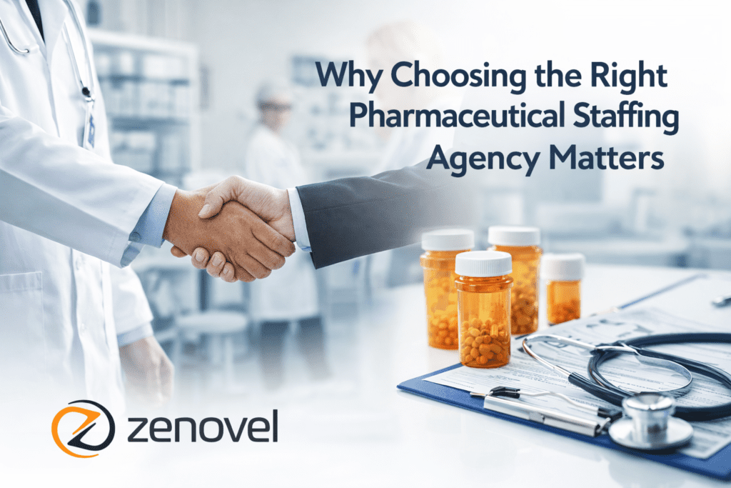 Professional collaboration in pharmaceutical staffing