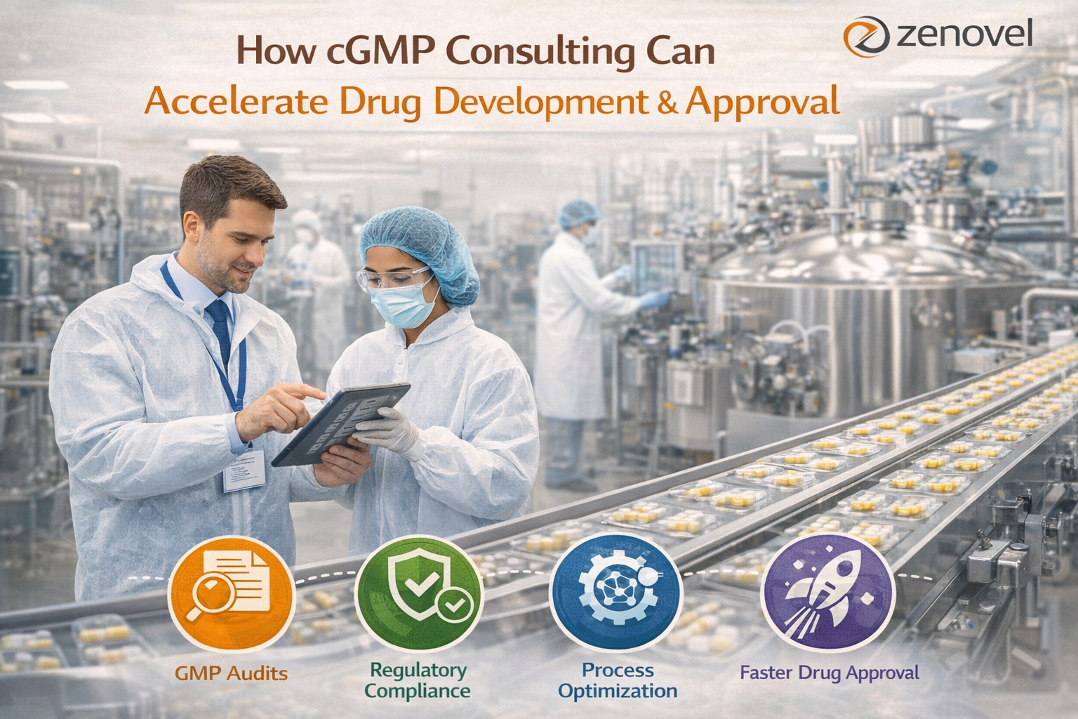 How cGMP Consulting Can Accelerate Drug Development & Approval