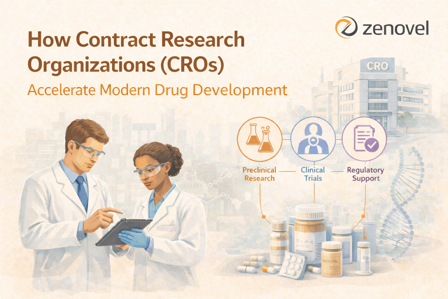 How Contract Research Organizations (CROs) Accelerate Modern Drug Development