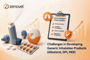 Challenges in generic inhalation development