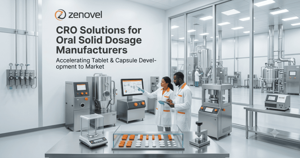 CRO Solutions for Oral Solid Dosage Manufacturers