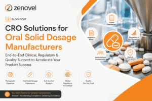 CRO Solutions for Oral Solid Dosage Manufacturers