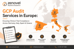 GCP Audit Services in Europe Ensuring Clinical Trial Compliance Across Germany, Italy, Spain & Greece