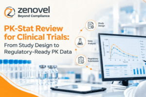 PK-Stat Review for Clinical Trials From Study Design to Regulatory-Ready PK Data
